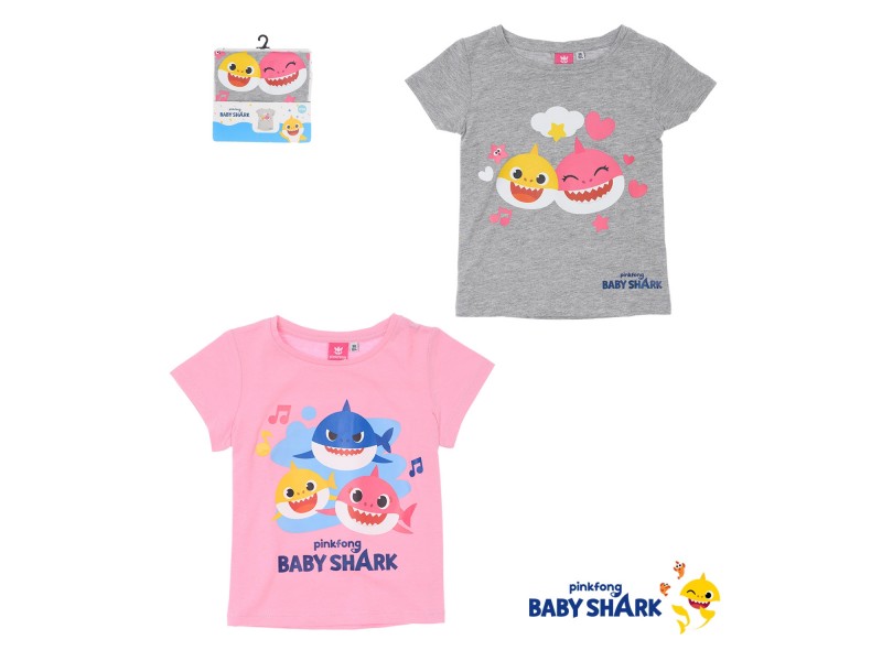 Baby Shark T-särgid (2-pakk)