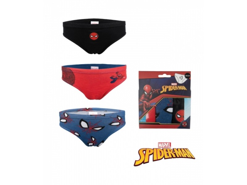 Spiderman aluspüksid (3-pakk)