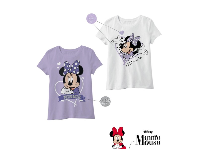 Disney Minnie T-särgid (2-pakk)