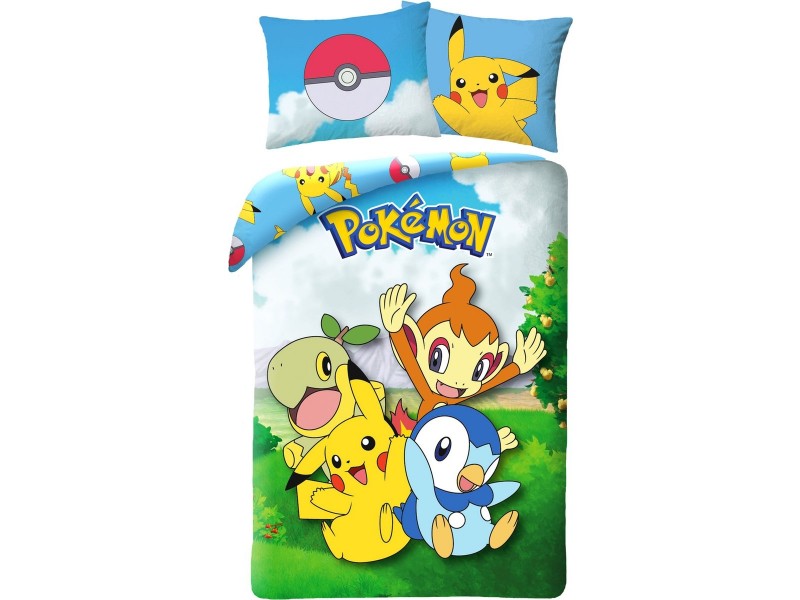 Pokemon voodipesukomplekt