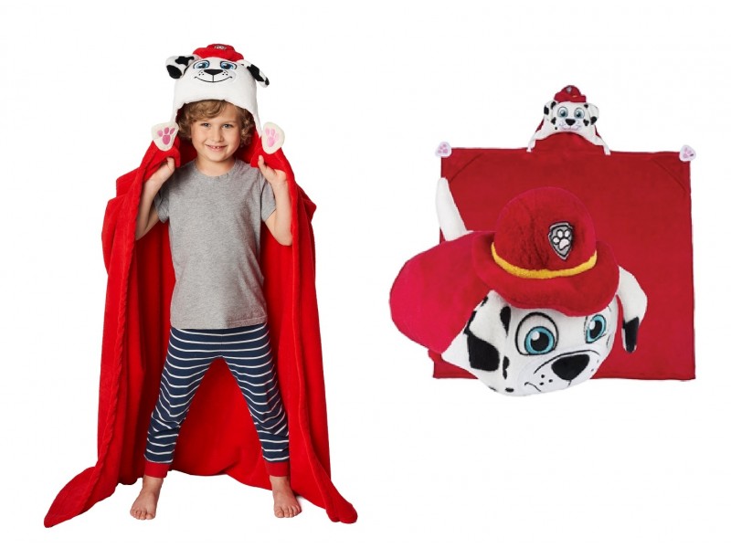 Paw Patrol kapuutsiga pleed