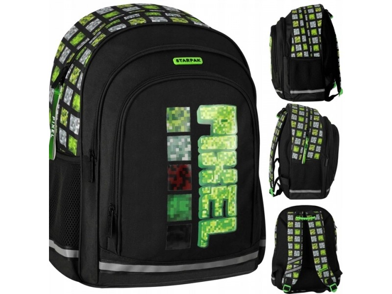Seljakott Pixel Green 