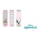 Disney Animals sokid (3-pakk)