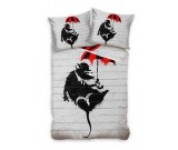 Banksy voodipesukomplekt