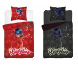 Miraculous Ladybug voodipesukomplekt (pimedas helendav)